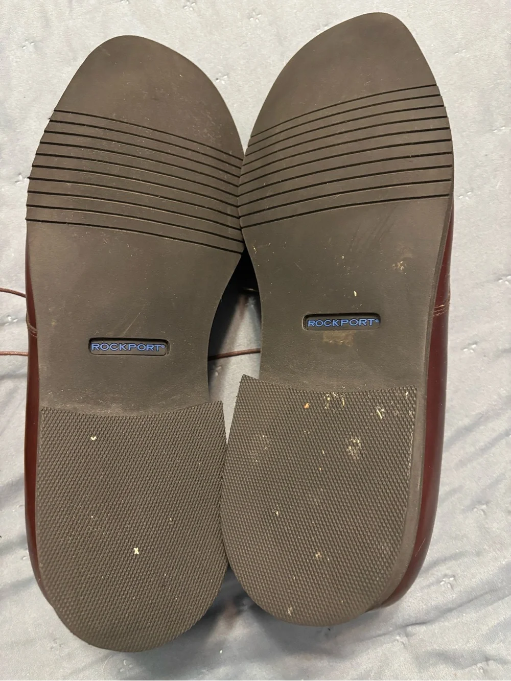 Rockport polished leather